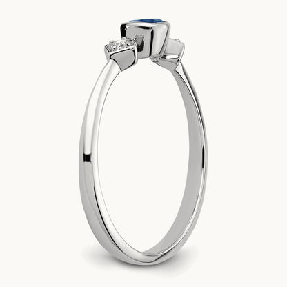 Sapphire and Diamond Ring — photo set