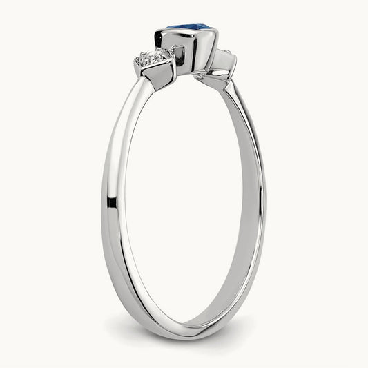 Sapphire and Diamond Ring — photo set