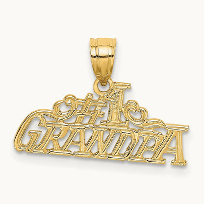 #1 GRANDPA Charm — photo set
