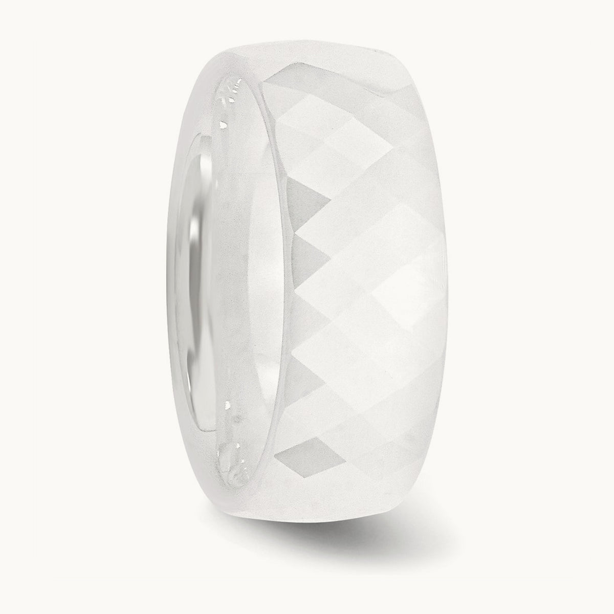 Faceted Polished Band — 8mm