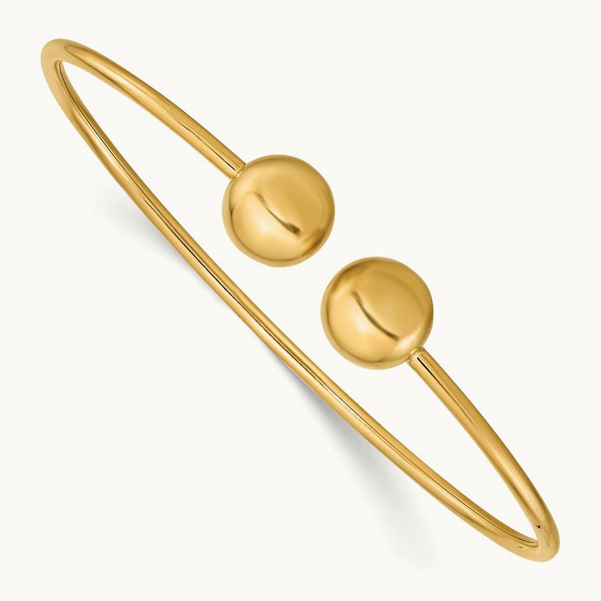 Polished Flexible Bangle — photo set