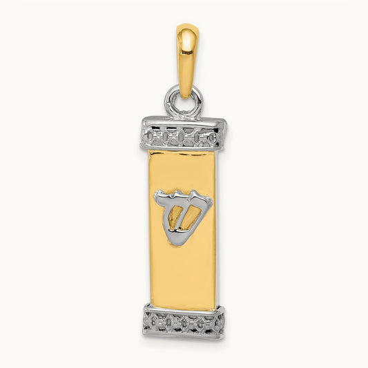 3D Mezuzah Pendant — photo set
