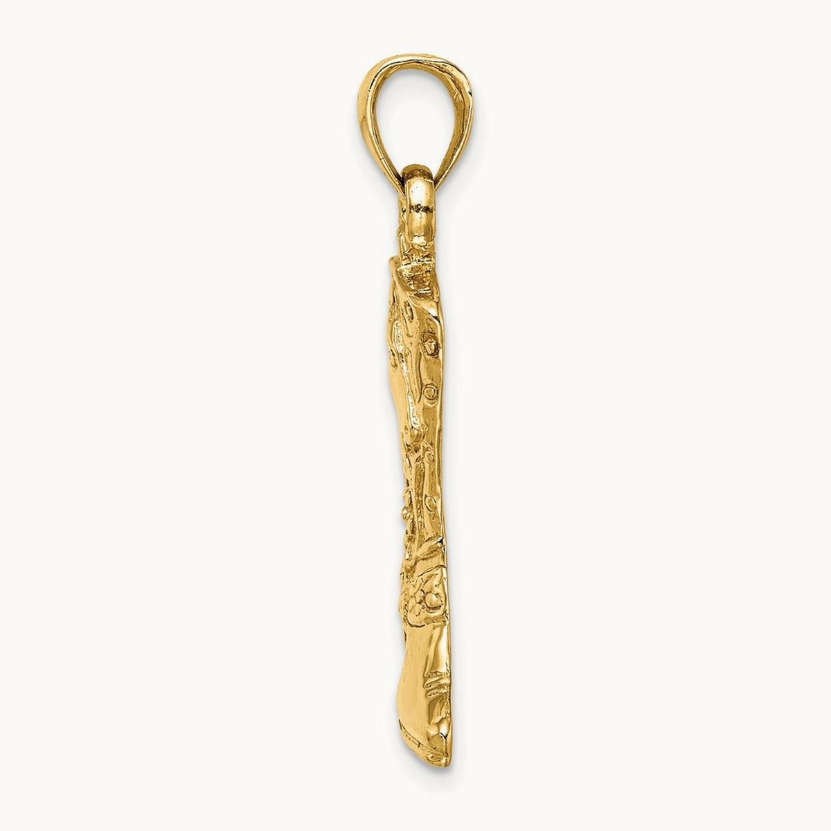 Cowboy Boot with Spur Charm, 14K