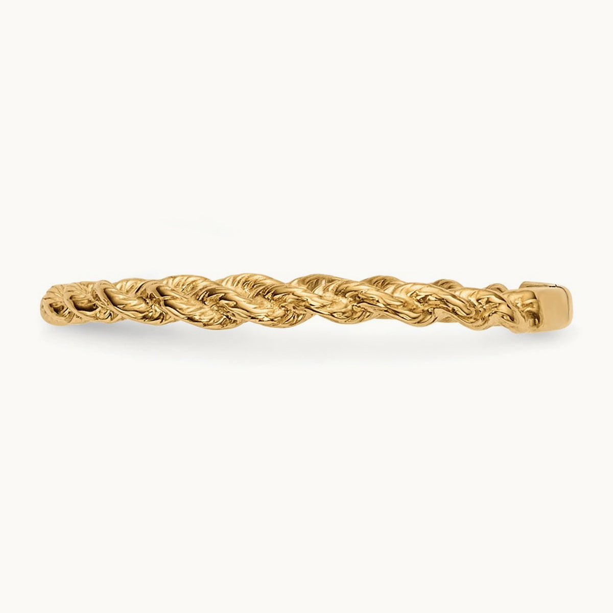 14K Gold Twisted Rope Ring — 14K Yellow Gold
