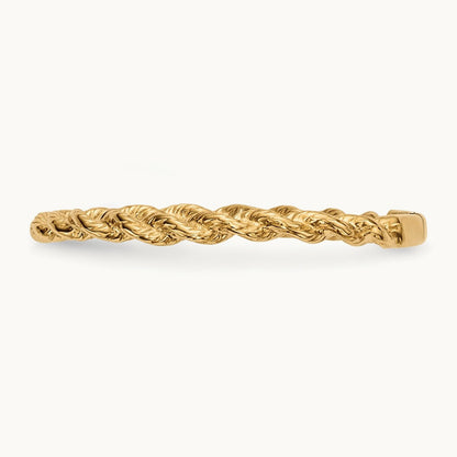 14K Gold Twisted Rope Ring — 14K Yellow Gold