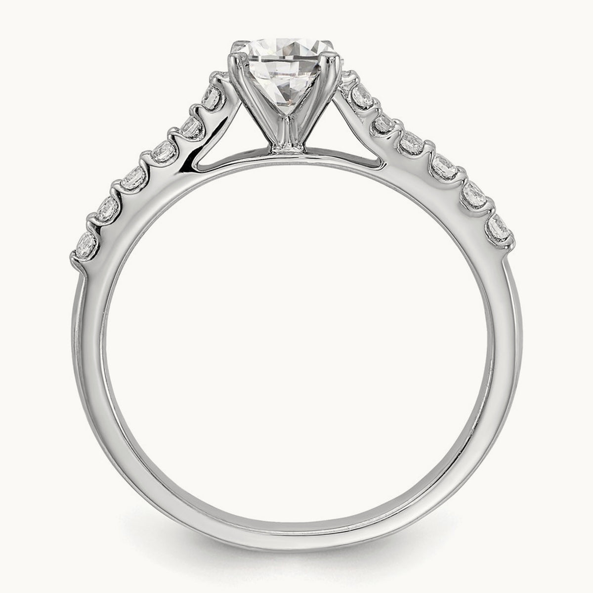 Semi-Mount Engagement Ring, 0.25 ct tw