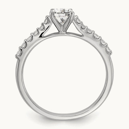 Semi-Mount Engagement Ring, 0.25 ct tw