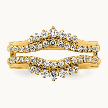 Complete Diamond Ring Guard, 14K