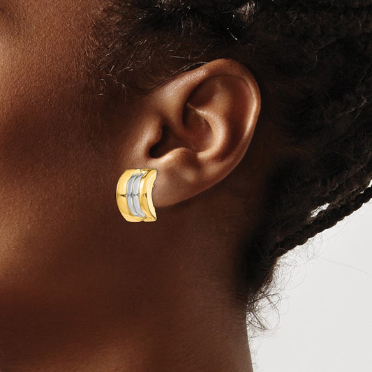 & Omega Post Earrings — photo set