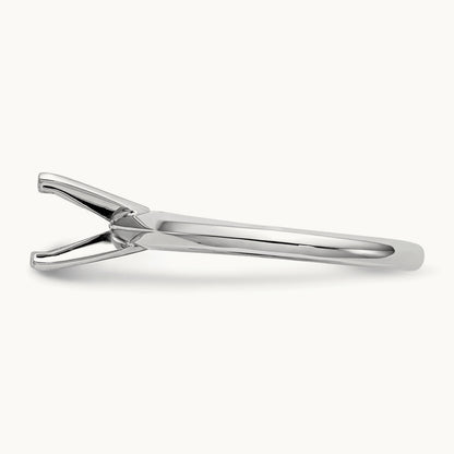 2ct. Lightweight Knife Edge 4-Prong Mounting, 14K White Gold