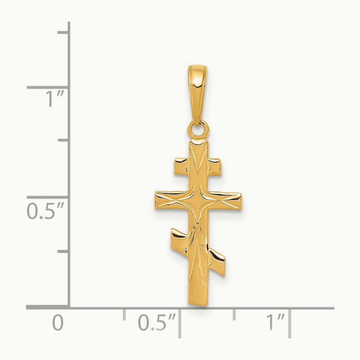 Eastern Orthodox Cross Pendant — photo set