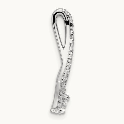 Chain Slide Pendant, 1.00 ct tw Lab-Grown Diamond