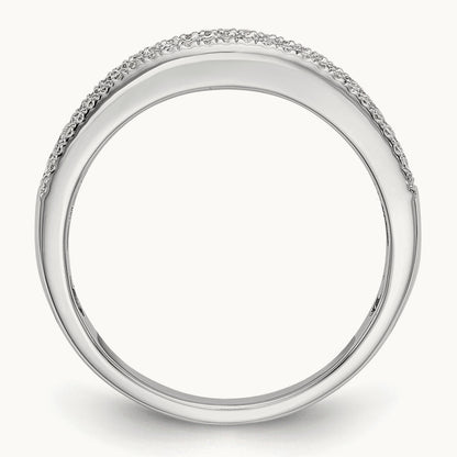Diamond Band, 14K White Gold