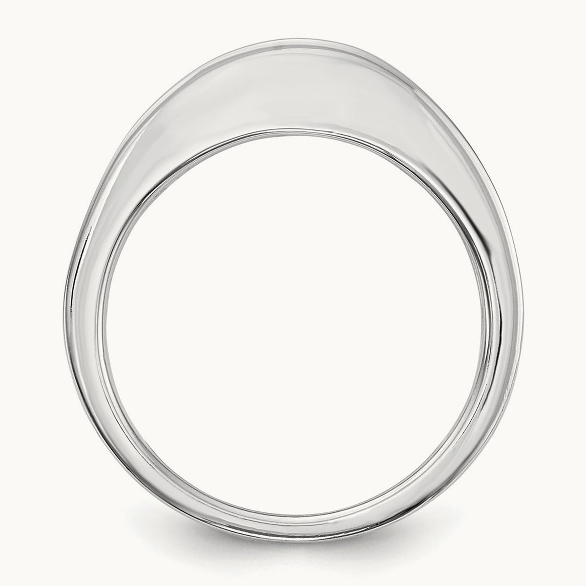 Diamond Wedding Band, 14K White Gold