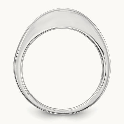Diamond Wedding Band, 14K White Gold