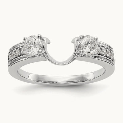 Diamond Wrap, 14K White Gold