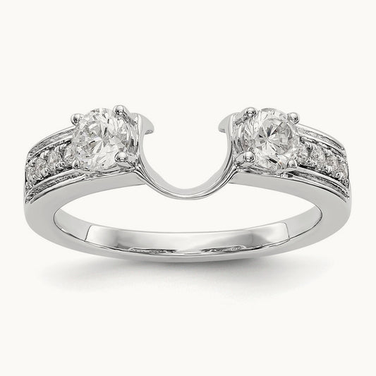 Diamond Wrap, 14K White Gold