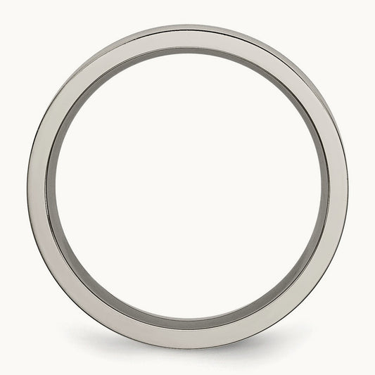 Brushed and Polished Grooved Band — photo set