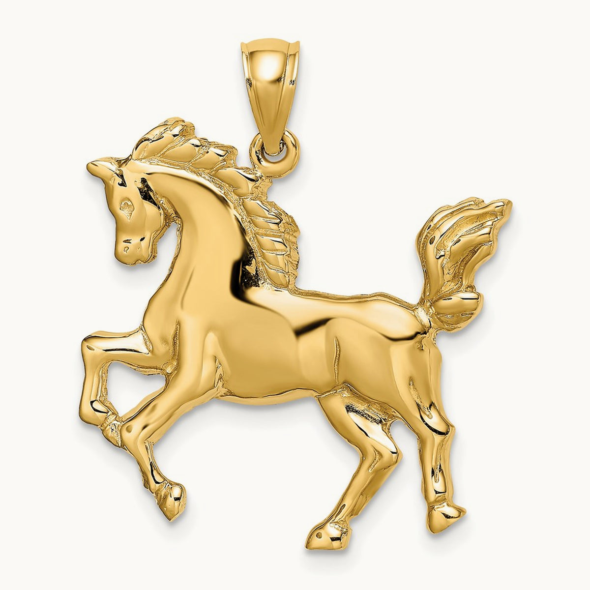 Horse Charm, 14K