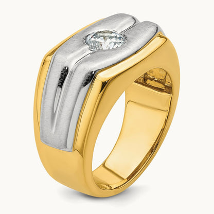 Men's Ring, 1.00 ct tw Lab-Grown Diamond