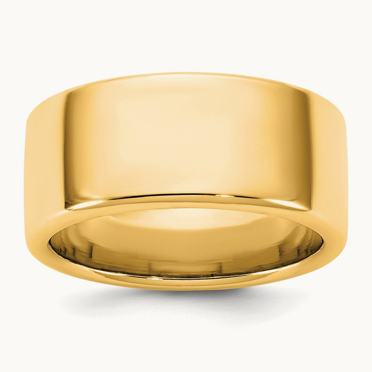 European Comfort Fit Band — 14K Yellow Gold, 9mm