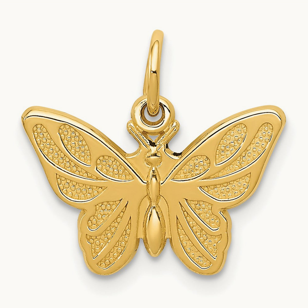 Butterfly Charm, 14K