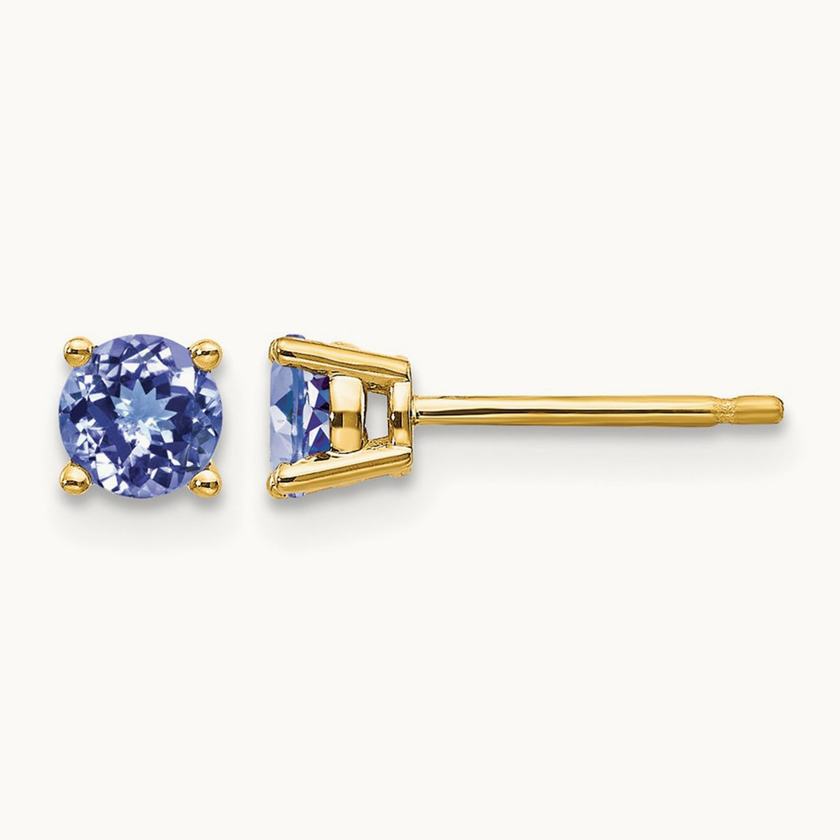 Tanzanite Earrings, 14K