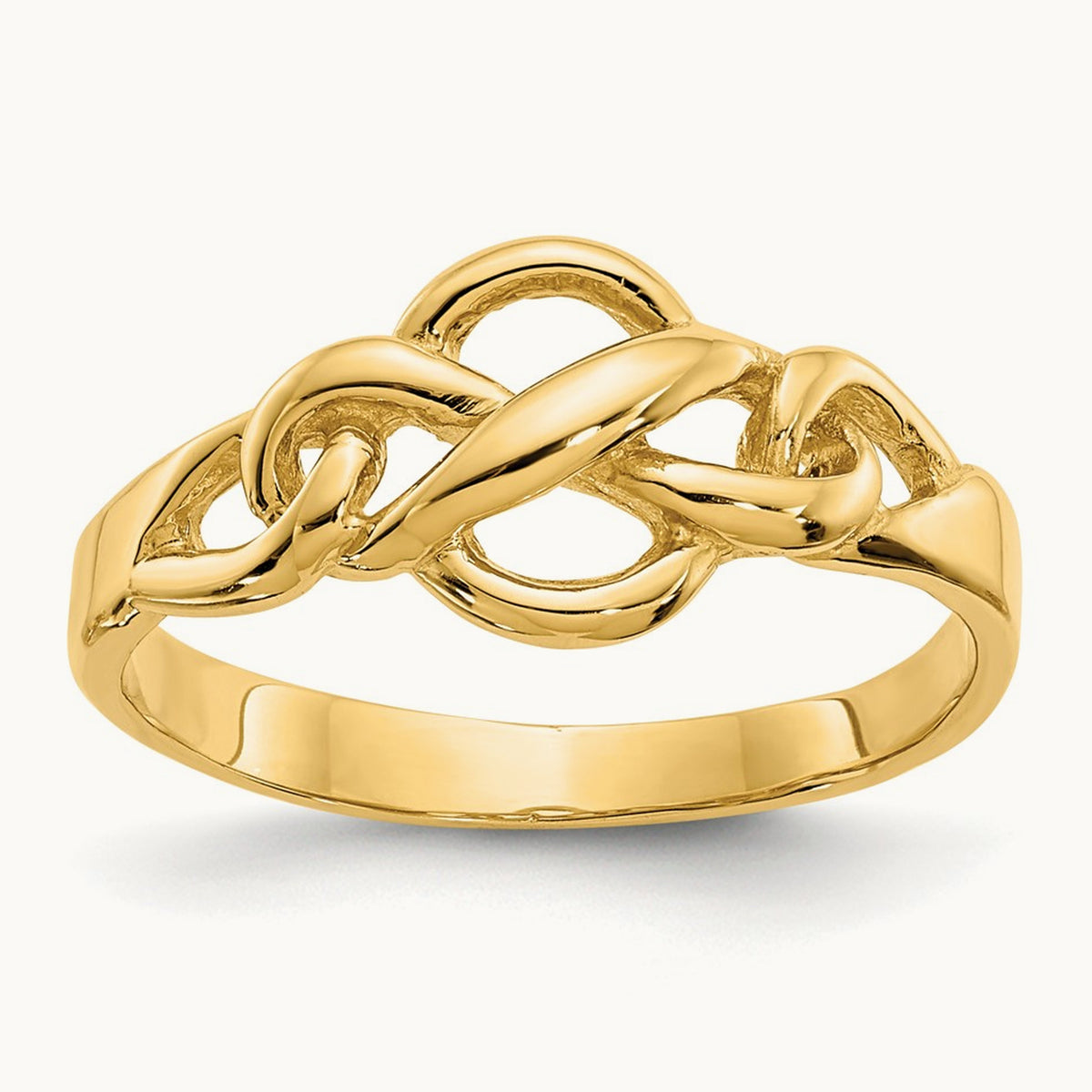 Free Form Knot Ring, 14K