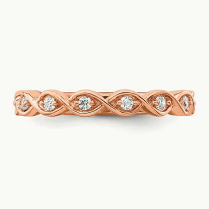 Wedding Band, 0.20 ct tw Lab-Grown Diamond