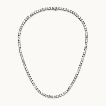 Straight Tennis Necklace, 27 1/4-36 ct Lab-Grown Diamond