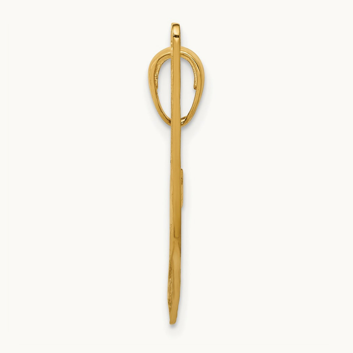 Air Boat Pendant — 14K Yellow Gold