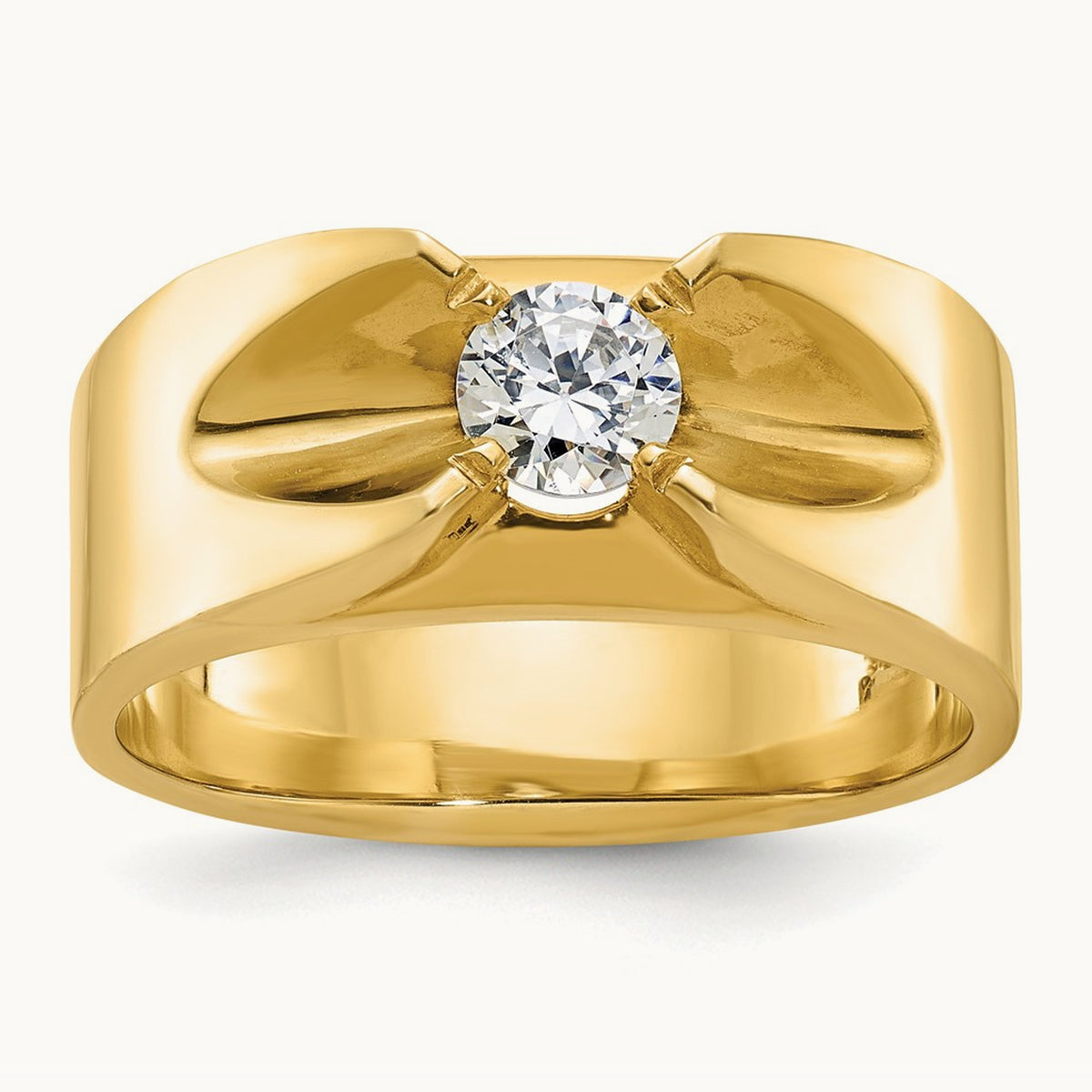 IBGoodman Men's Diamond Complete Ring, 14K