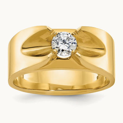 IBGoodman Men's Diamond Complete Ring, 14K