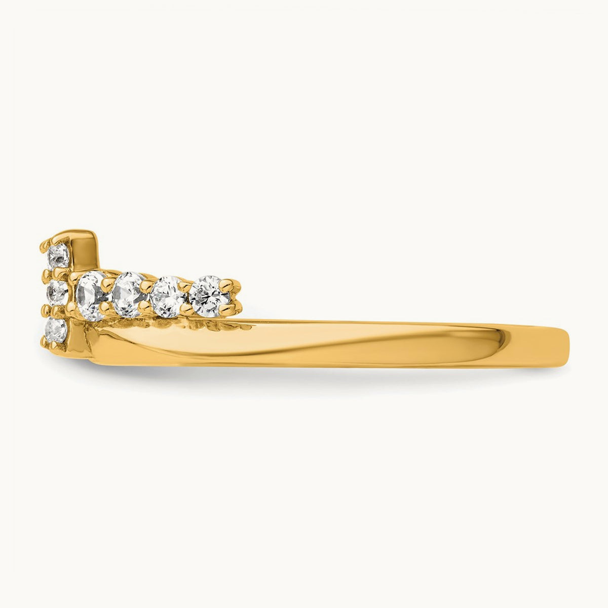 Complete Diamond Wrap Ring, 14K