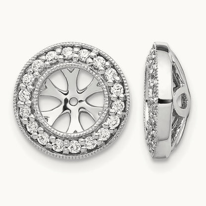 Earring Jacket, 0.25 ct tw Lab-Grown Diamond