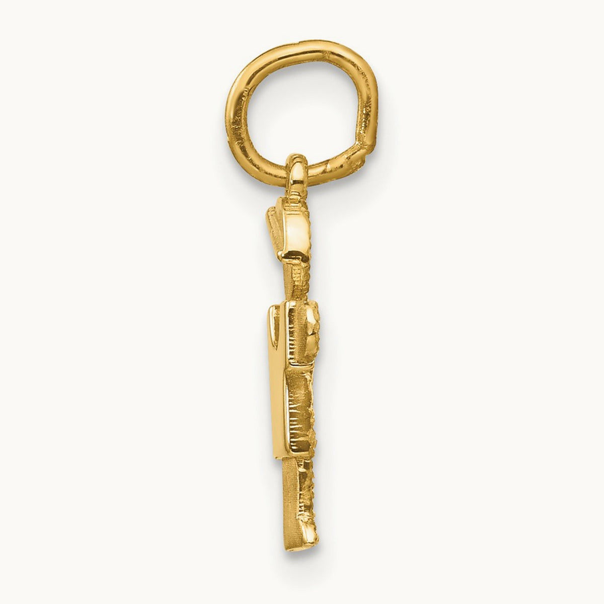 Mini Boy Hugs Charm — 14K Yellow Gold