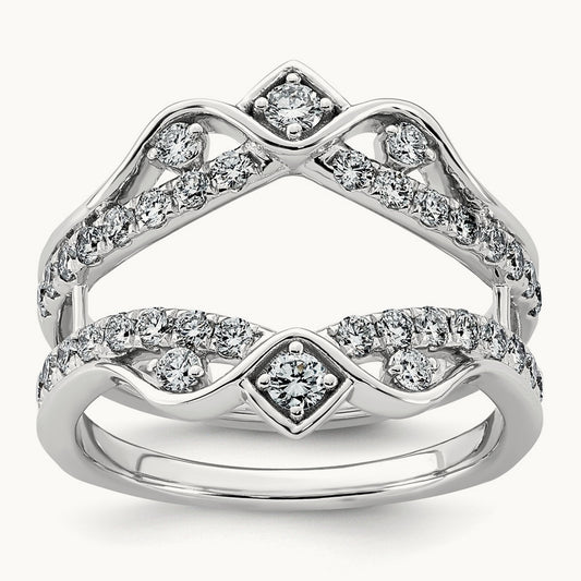 Ring Guard, 0.75 ct tw Lab-Grown Diamond