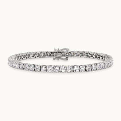 Round Tennis Bracelet, 8.00-10.00 ct tw Lab-Grown Diamond