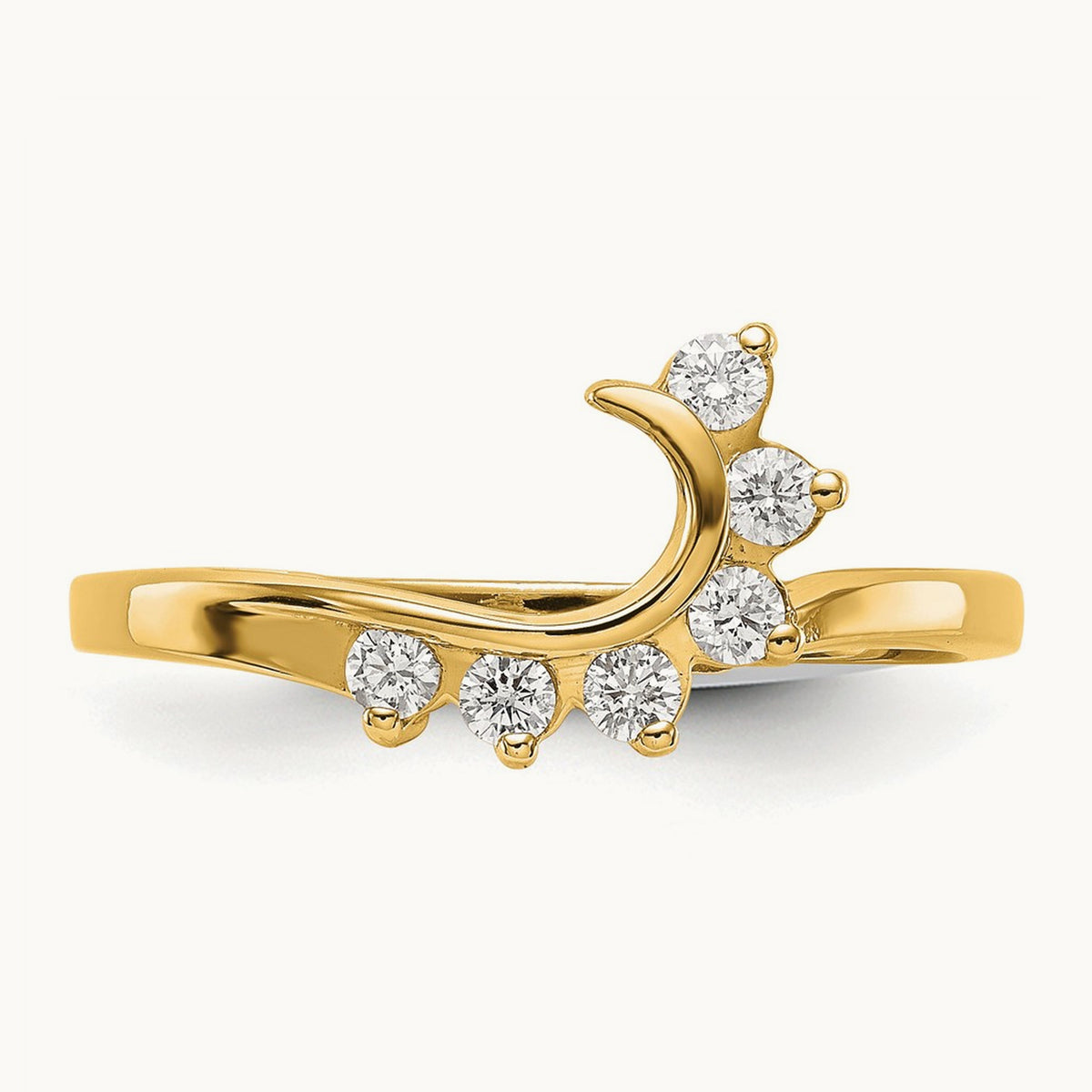 Diamond Wrap, 14K Gold — 14K Yellow Gold