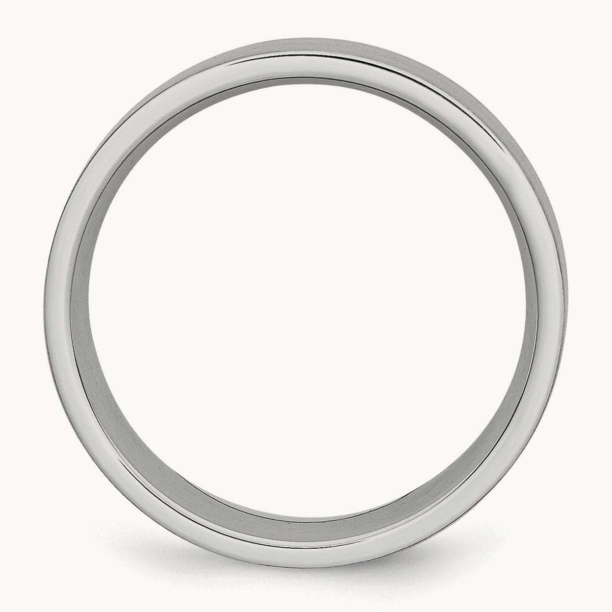 Cobalt Flat Satin Band — 8mm