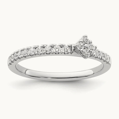 Promise Band, 0.25 ct tw Lab-Grown Diamond