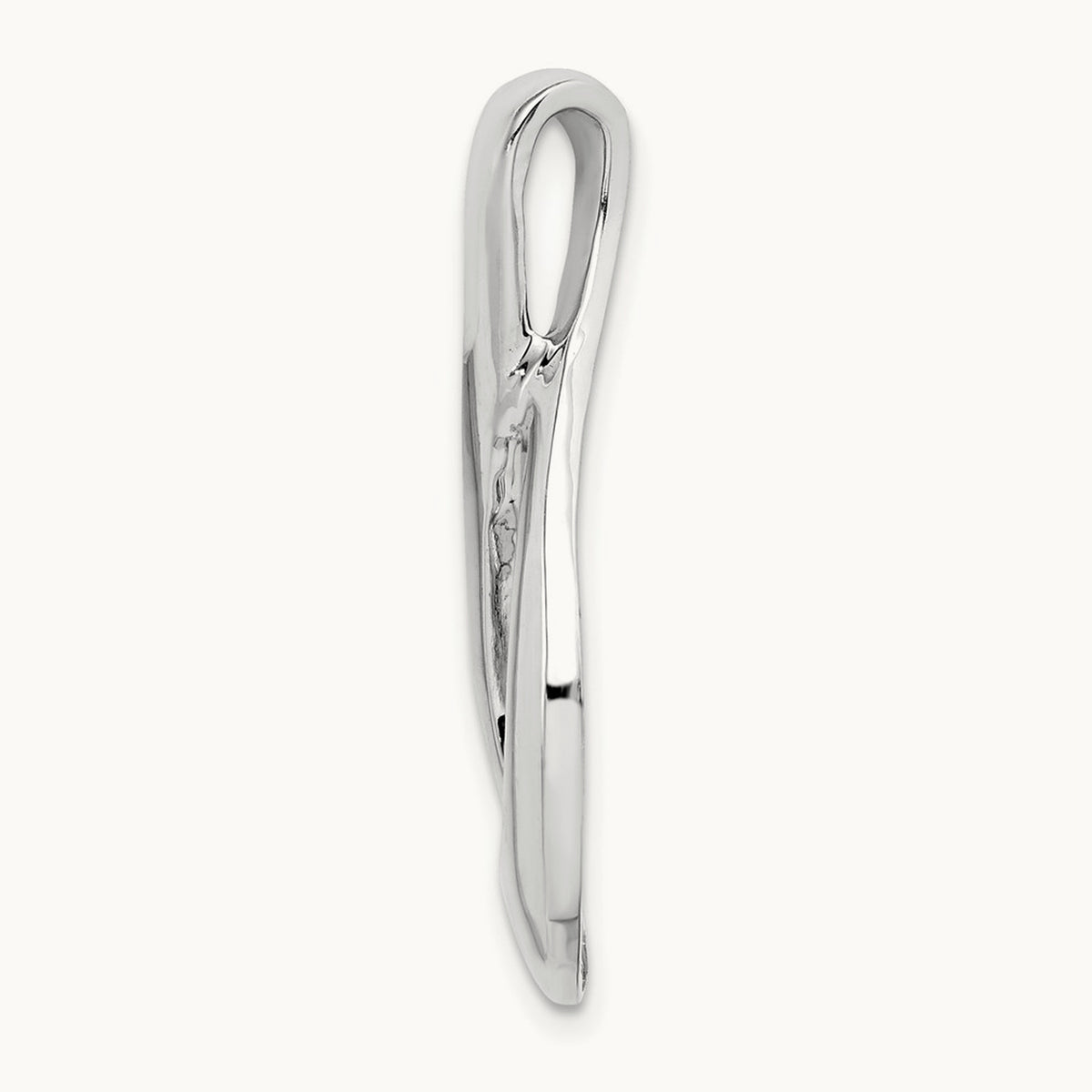 Slide, 14K White Gold