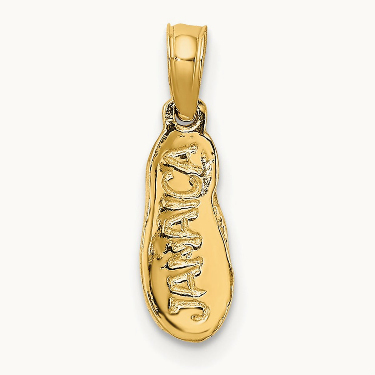 JAMAICA Flip-Flop Charm, 14K