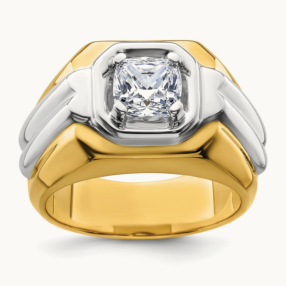 Men's Ring, 1.50 ct tw Lab-Grown Diamond