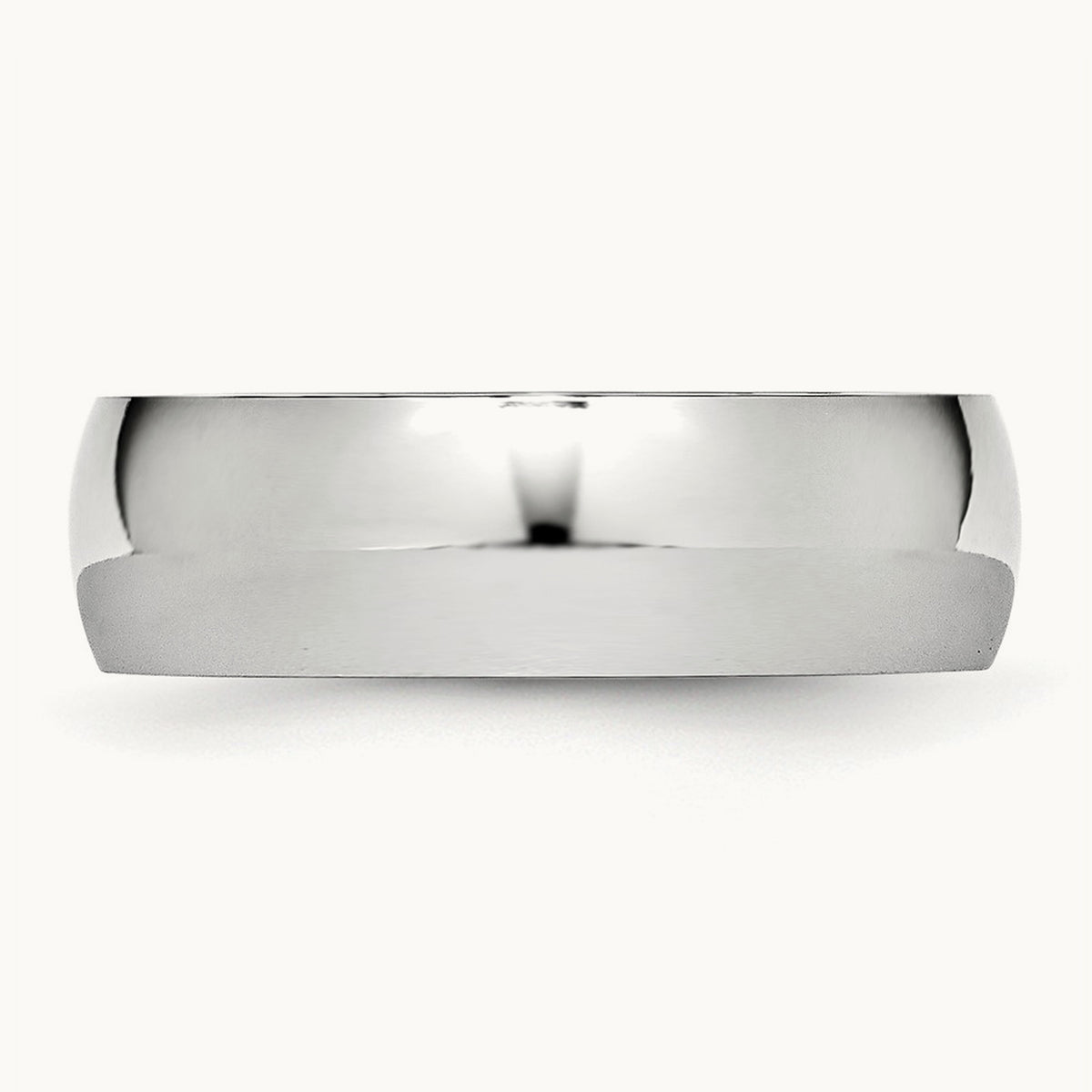 Cobalt Polished Half Round Band — 7mm (2)