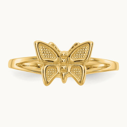 Children's Butterfly Ring, 14K