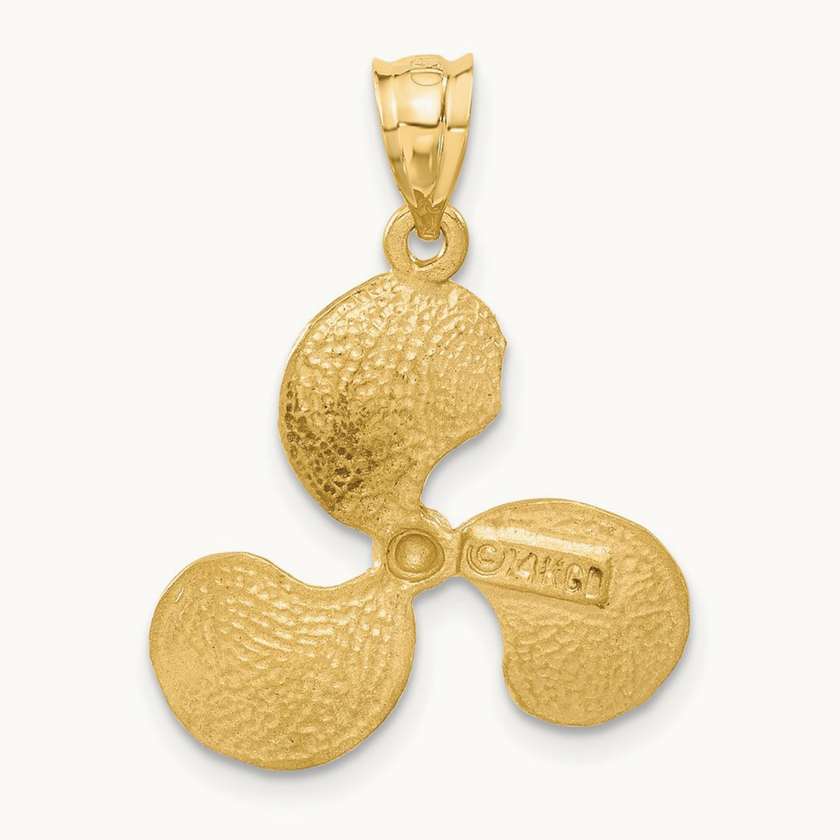 Propeller Pendant, 14K