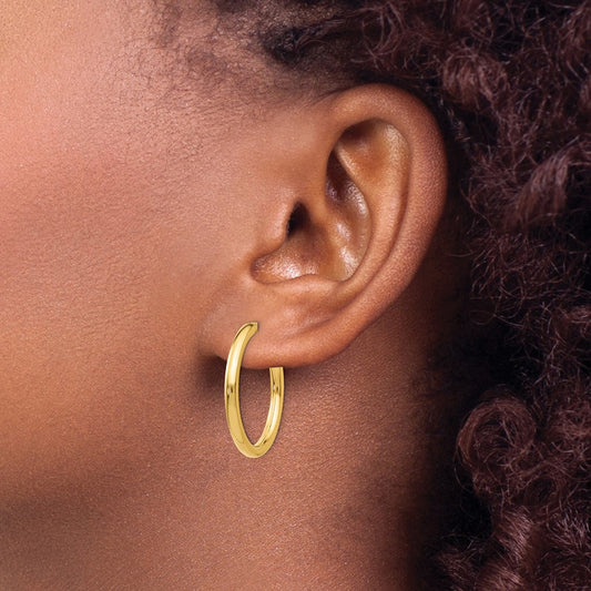 Non-Pierced Hoops Earrings — 20mm