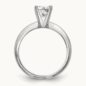 1/3ct. Heavy-Weight 4-Prong Solitaire Ring Mounting, Platinum
