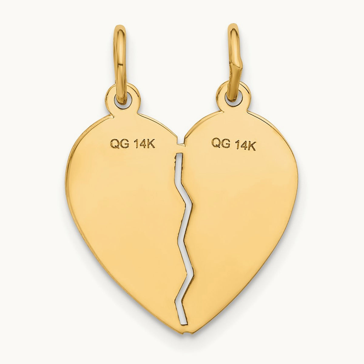 Best Sister Break-apart Charm, 14K